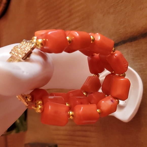 coral bracelet no373 - Picture 3 of 4